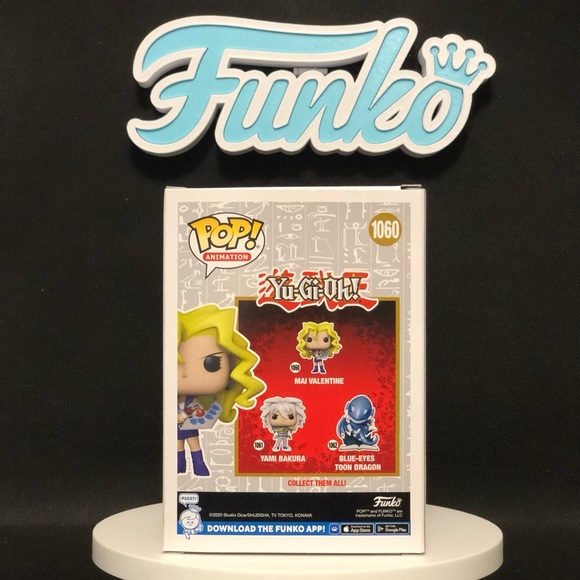Mai Valentine- 1060 (25th Anniversary Edition)- Yu-Gi-Oh- Mint Condition- Funko - Picture 6 of 8